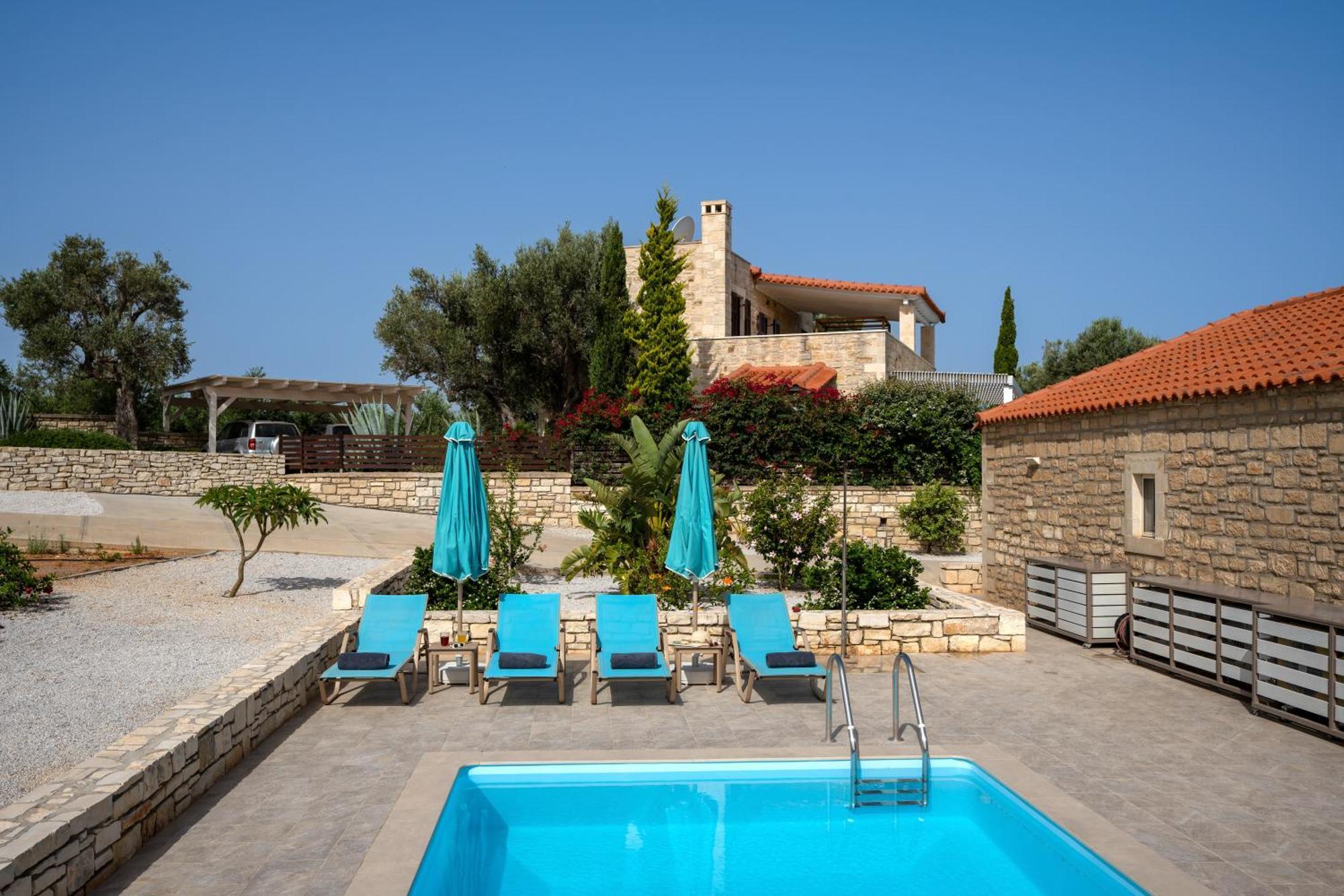 Villa Vasiliki Private Pool Erfoi Dış mekan fotoğraf