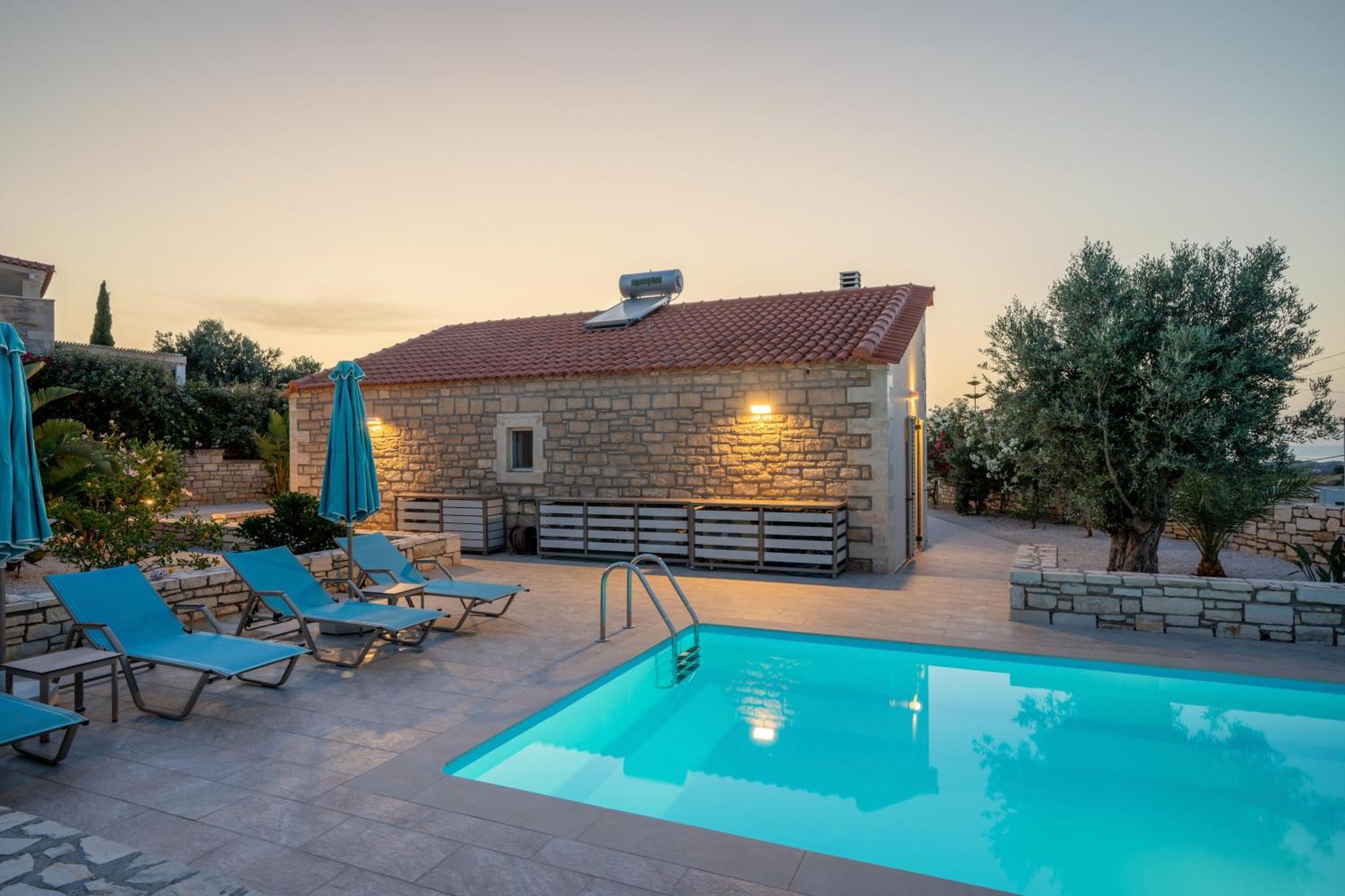 Villa Vasiliki Private Pool Erfoi Dış mekan fotoğraf