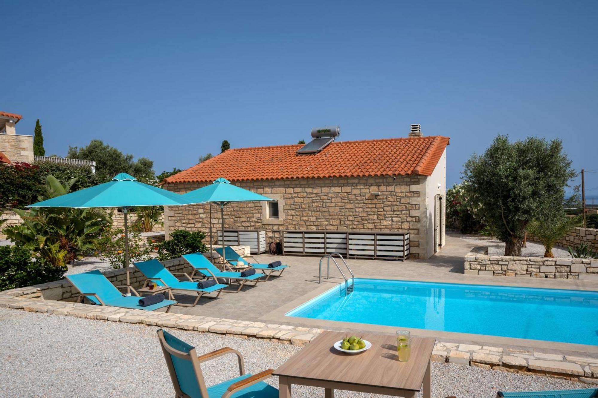 Villa Vasiliki Private Pool Erfoi Dış mekan fotoğraf