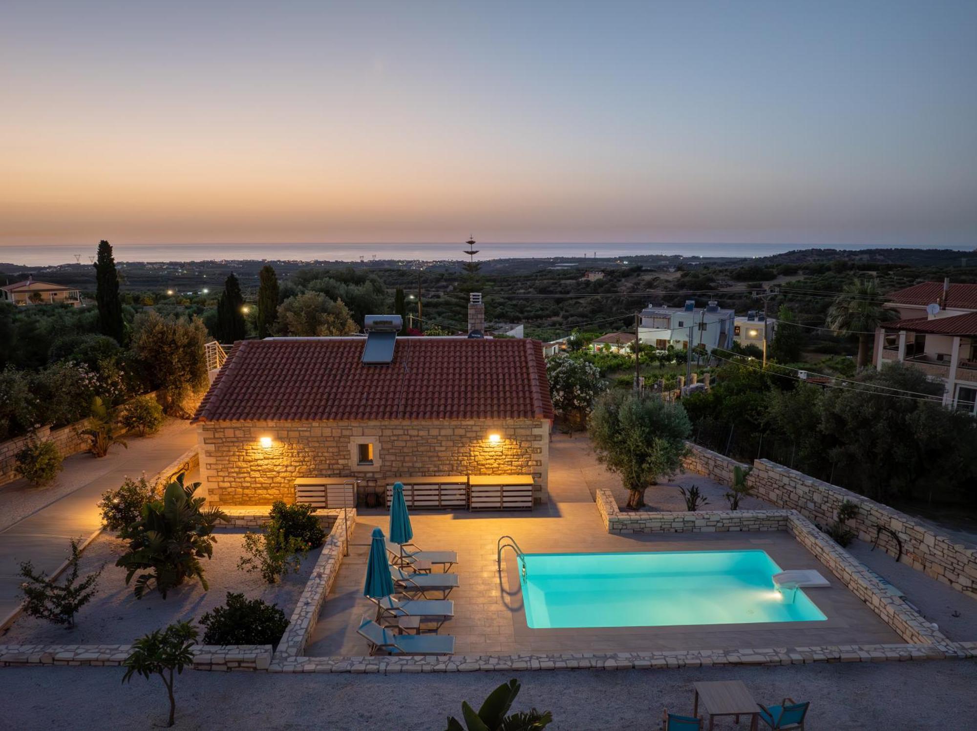 Villa Vasiliki Private Pool Erfoi Dış mekan fotoğraf