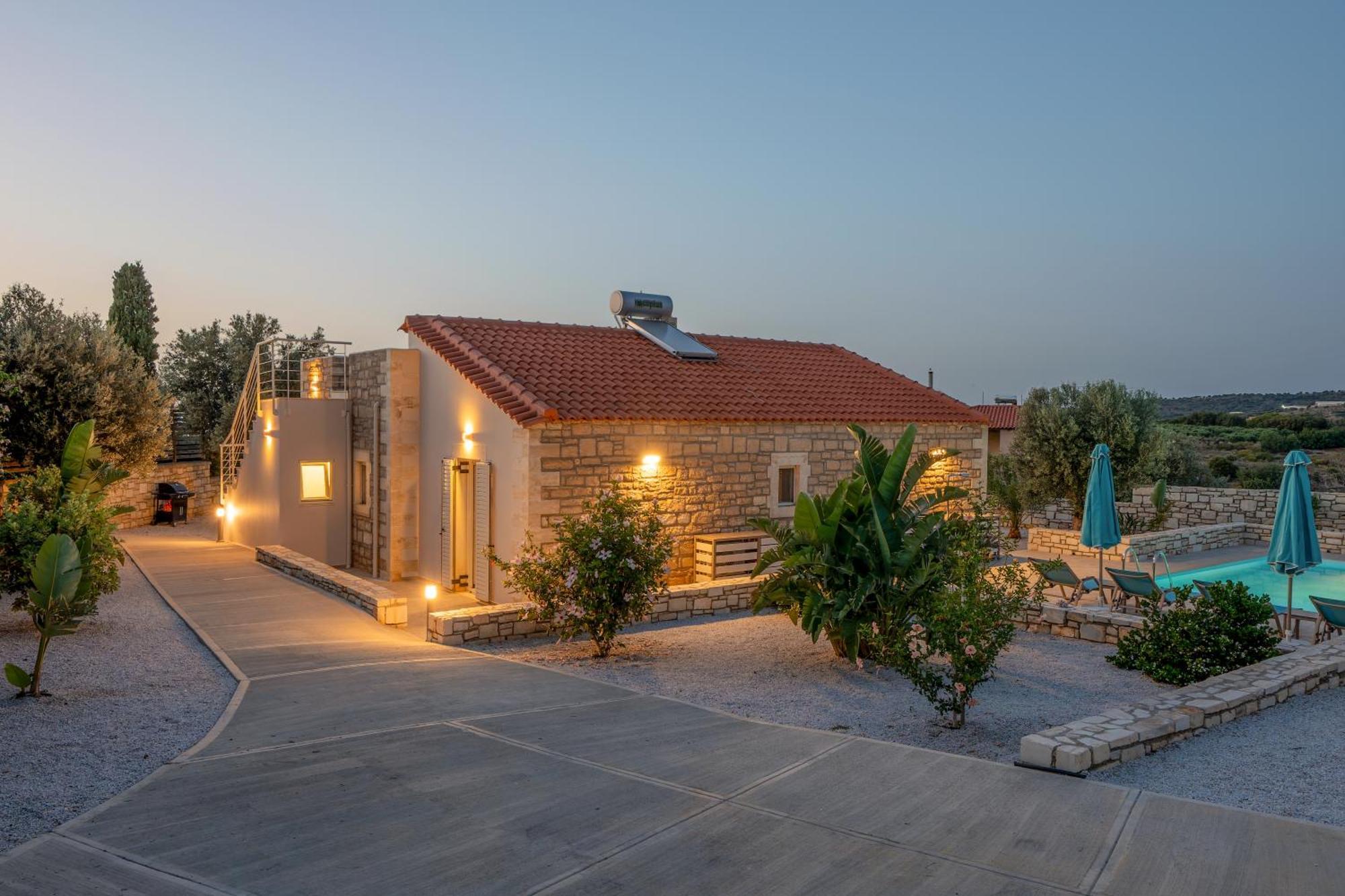 Villa Vasiliki Private Pool Erfoi Dış mekan fotoğraf