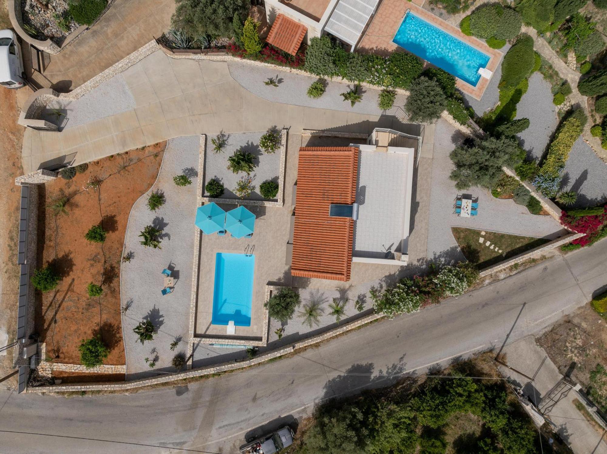 Villa Vasiliki Private Pool Erfoi Dış mekan fotoğraf