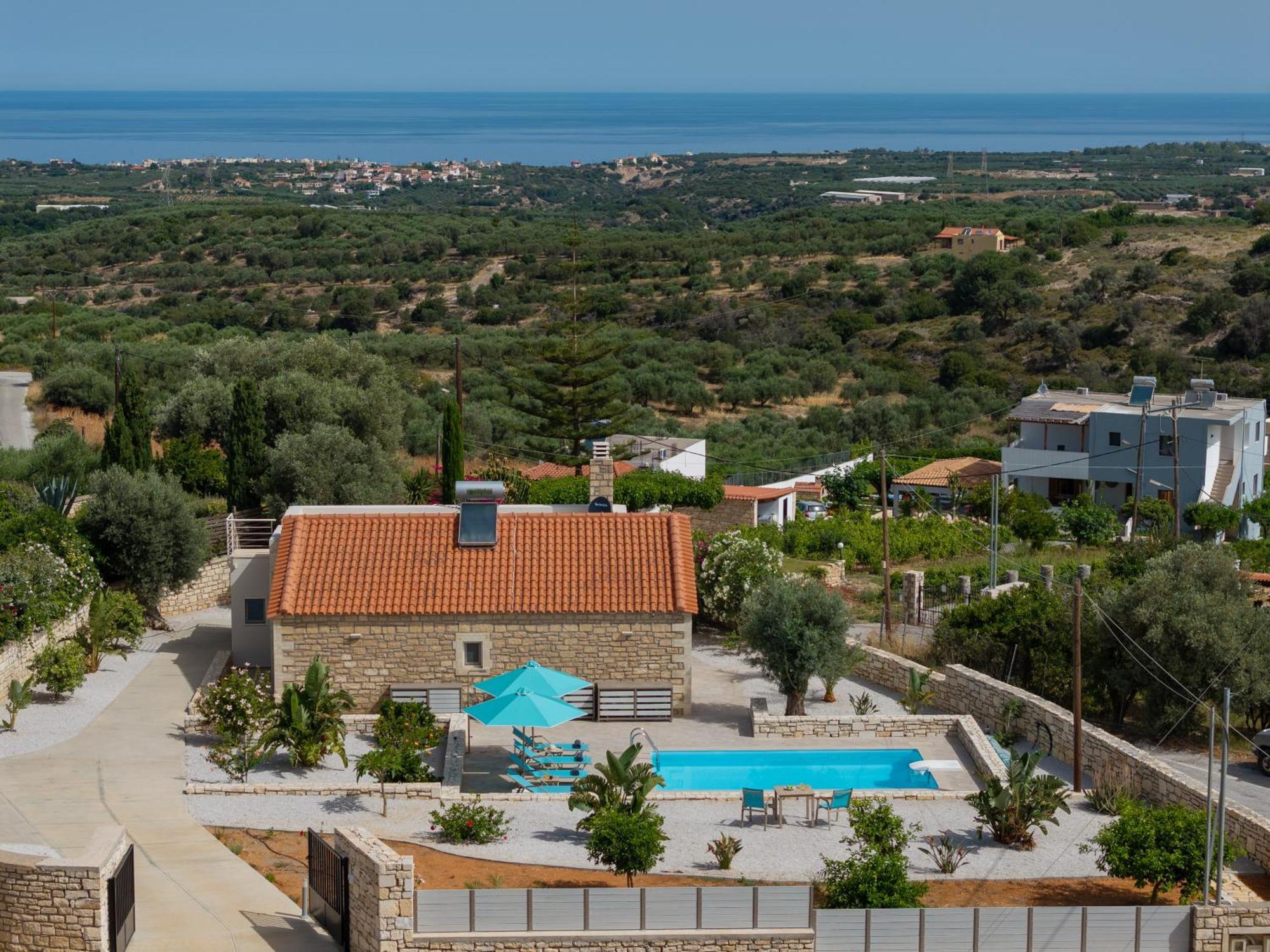 Villa Vasiliki Private Pool Erfoi Dış mekan fotoğraf